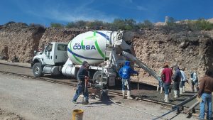 concreto tirado